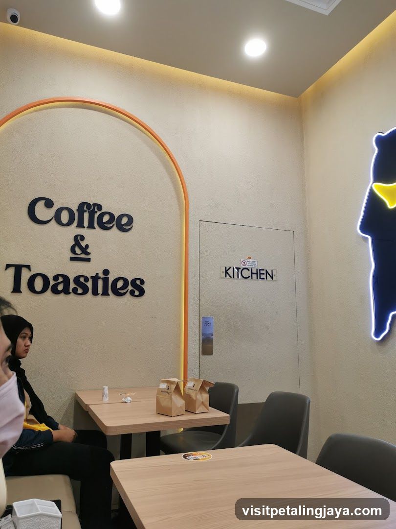 Coffee & Toasties Interior