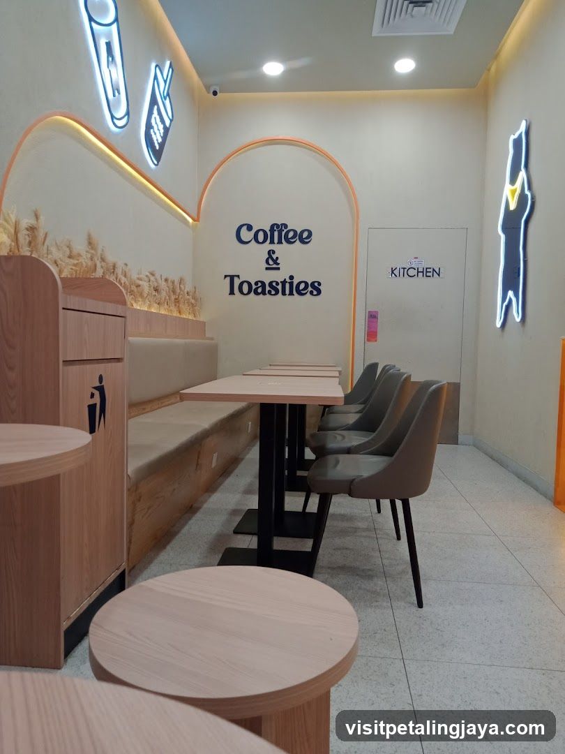 Coffee & Toasties Interior