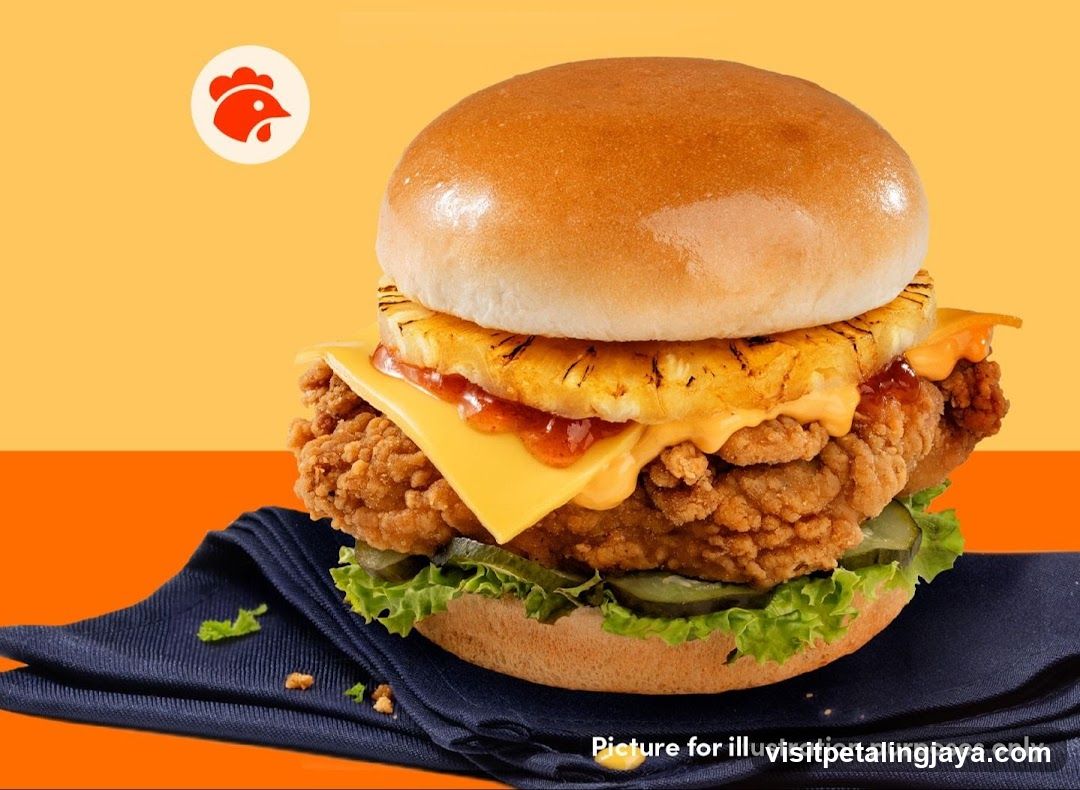 Chicken Burger Advertisement