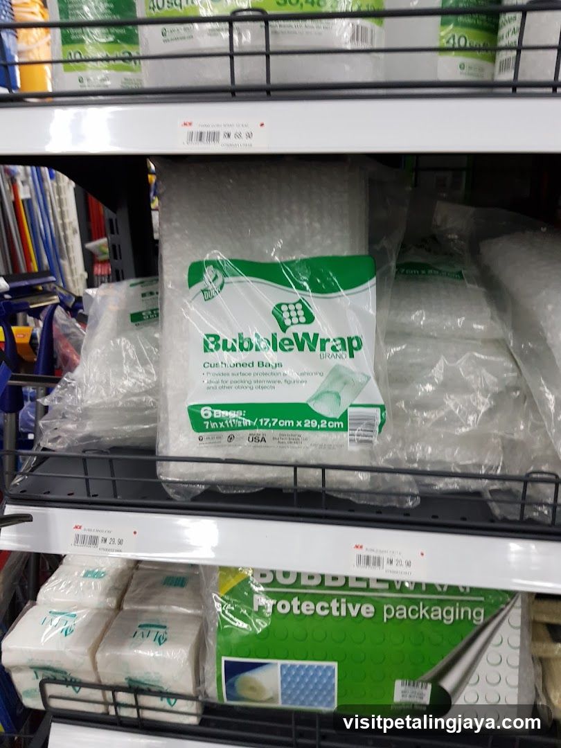 Bubble Wrap Packaging Display