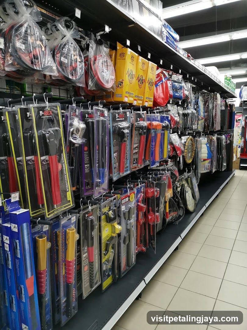 Hardware Store Interior Aisle