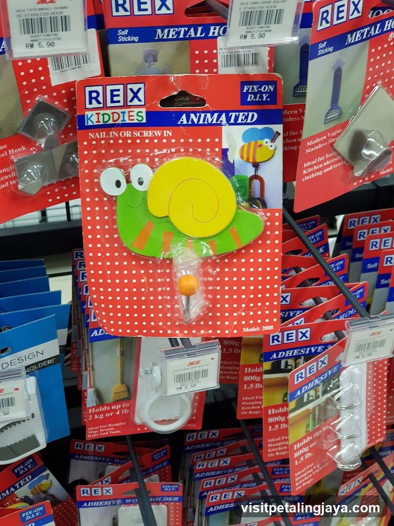 Rex Kiddles Animated Hook Display