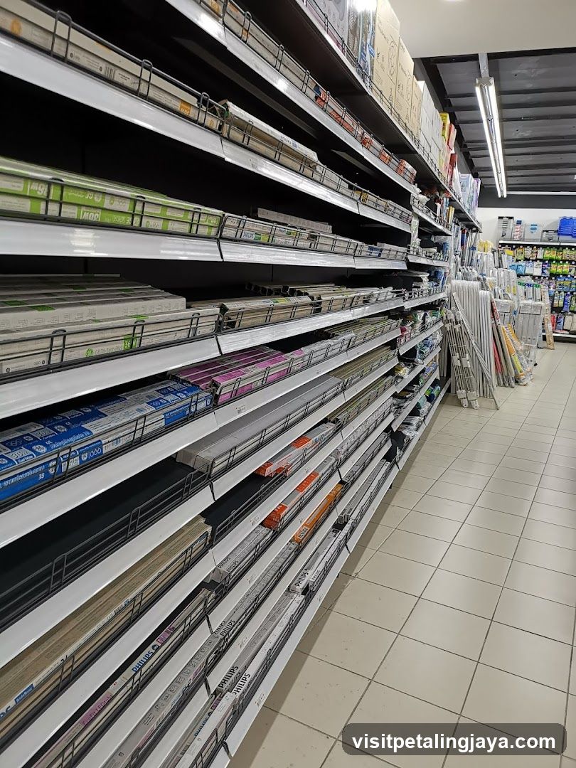 Hardware Store Interior Aisle