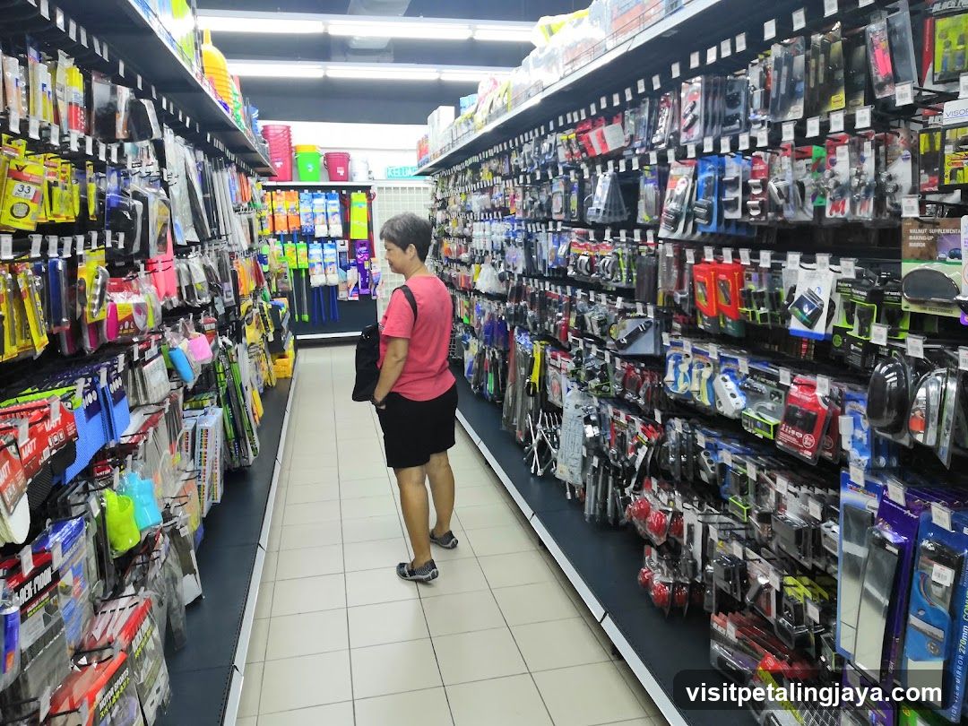Aisle in a hardware or general store