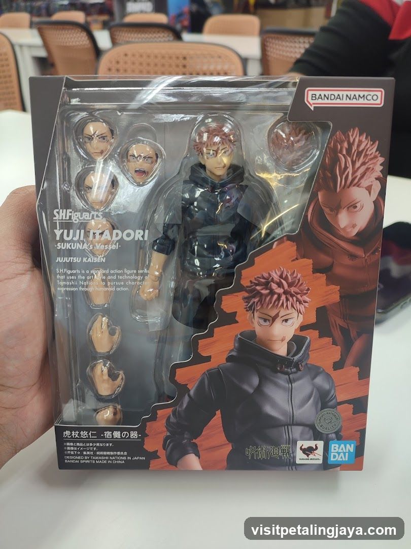 Jujutsu Kaisen Yuji Itadori SHFiguarts action figure box
