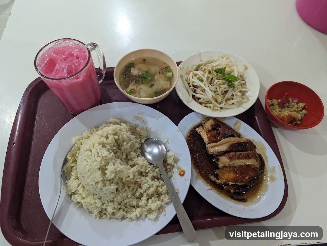 Hainanese Chicken Rice Meal
