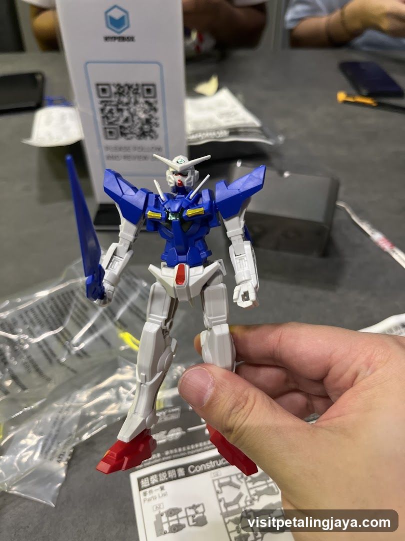 Gundam Model Kit Display