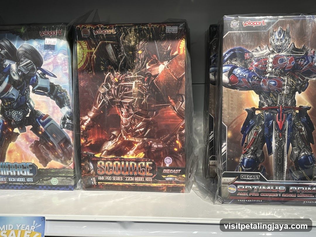 Transformers Diecast Model Kits Display