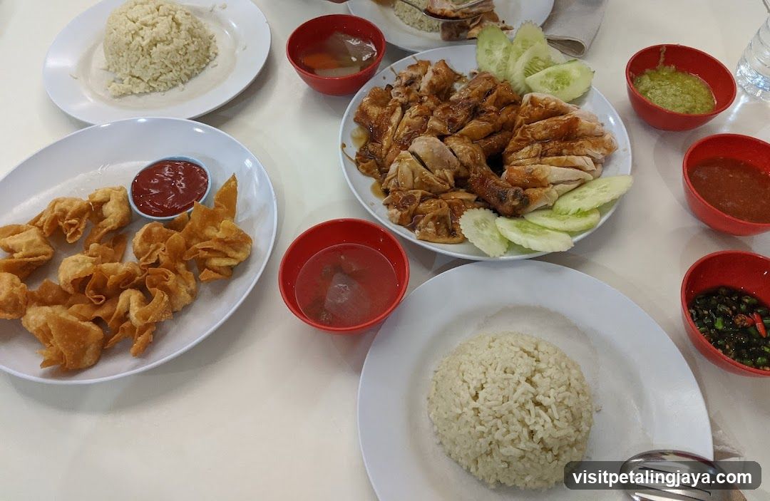 Chicken Rice Meal Spread