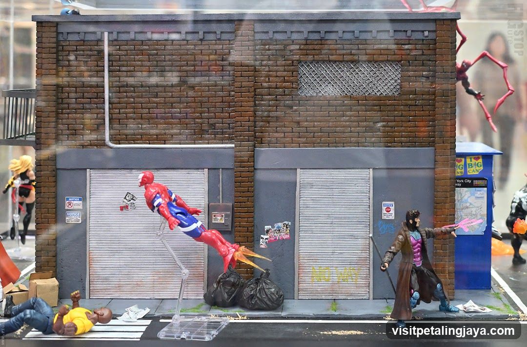 Spider-Man Action Figure Display