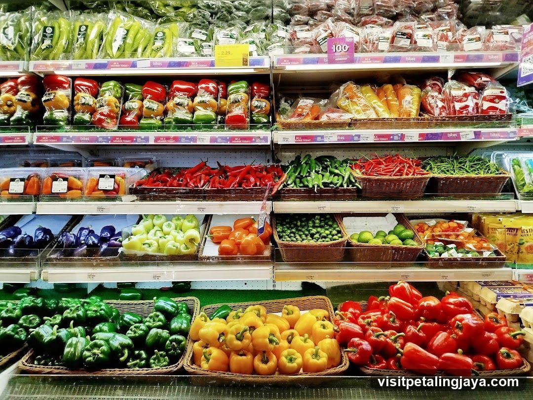 Grocery Store Produce Section