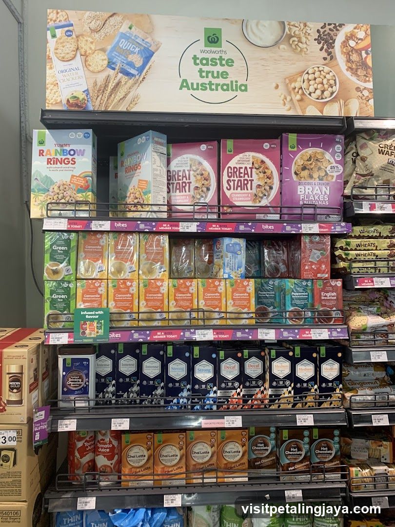 Woolworths Grocery Aisle