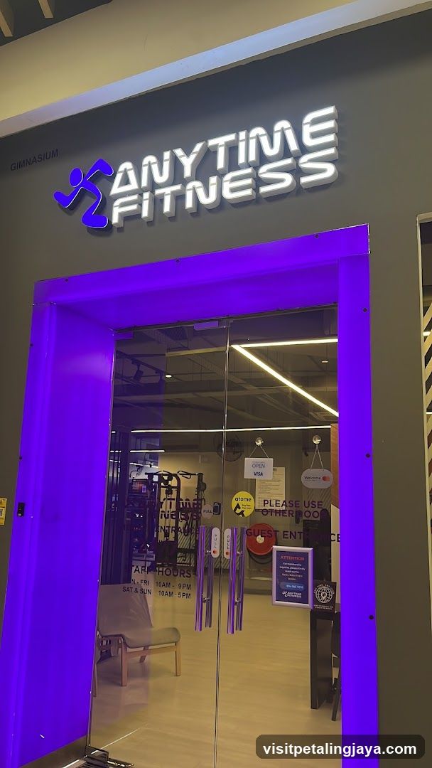 24-Hour Gym: Anytime Fitness Damansara Jaya, Atria Shopping Gallery, Petaling Jaya, Selangor.