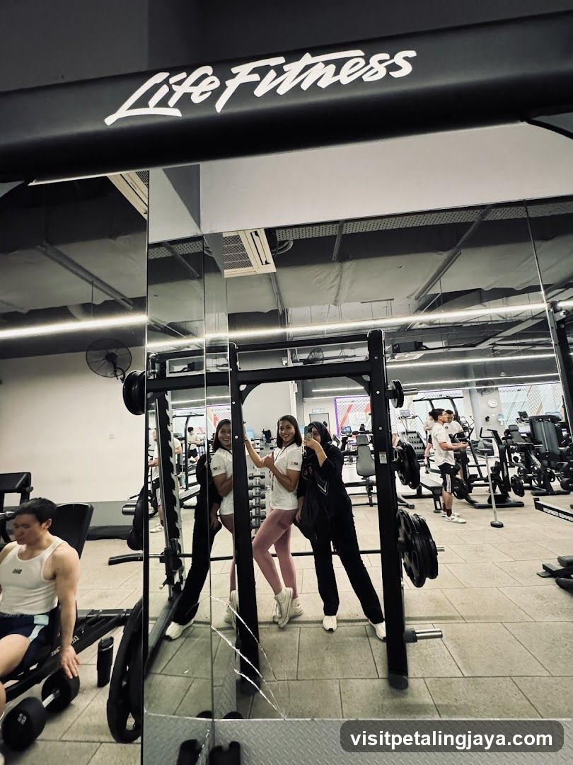 Life Fitness Gym Interior