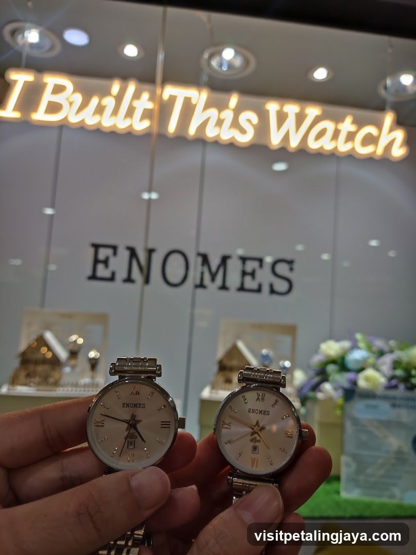 Watch Display with Signage