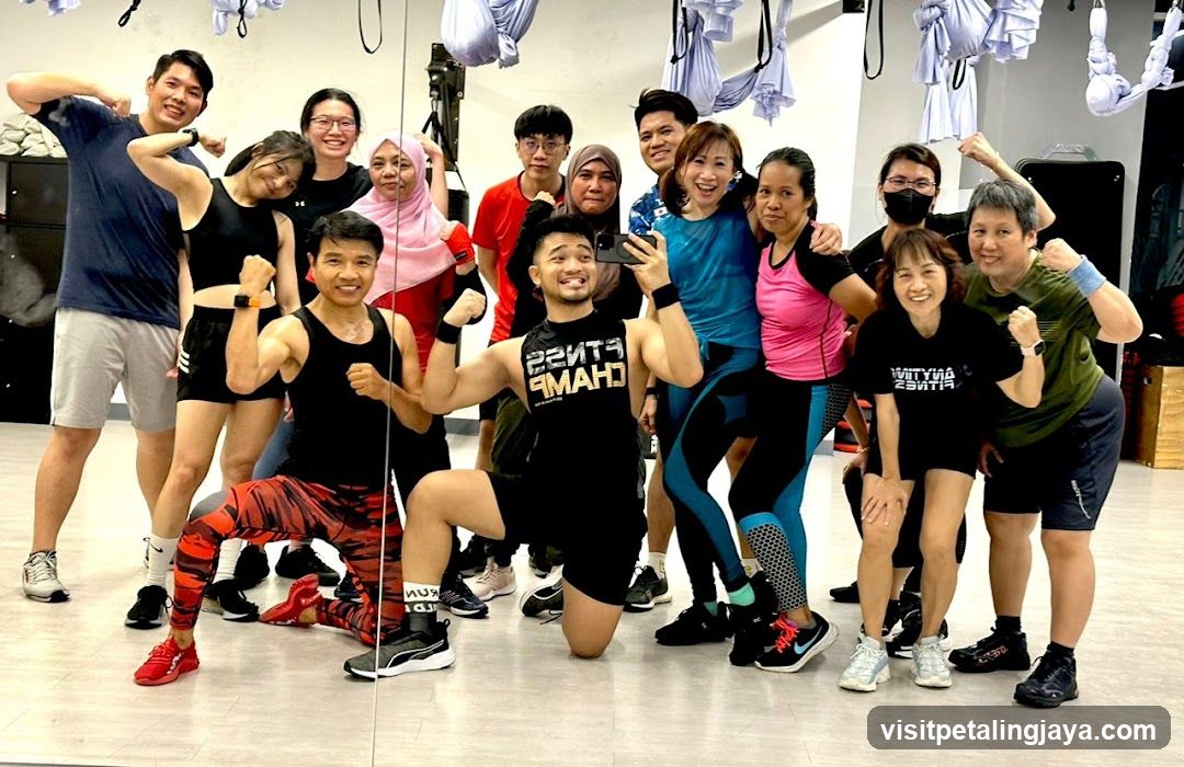 Fitness Class Group Photo