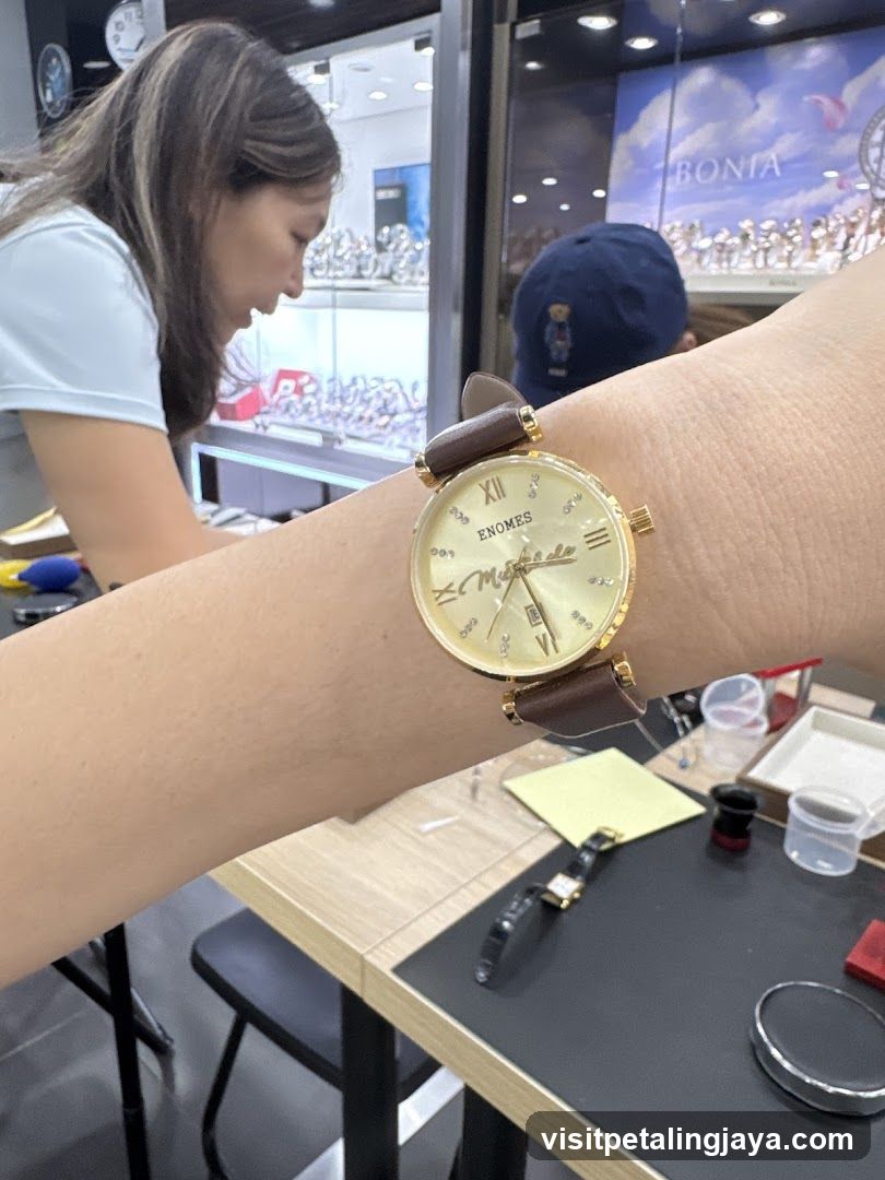 Watch Display in Store Interior