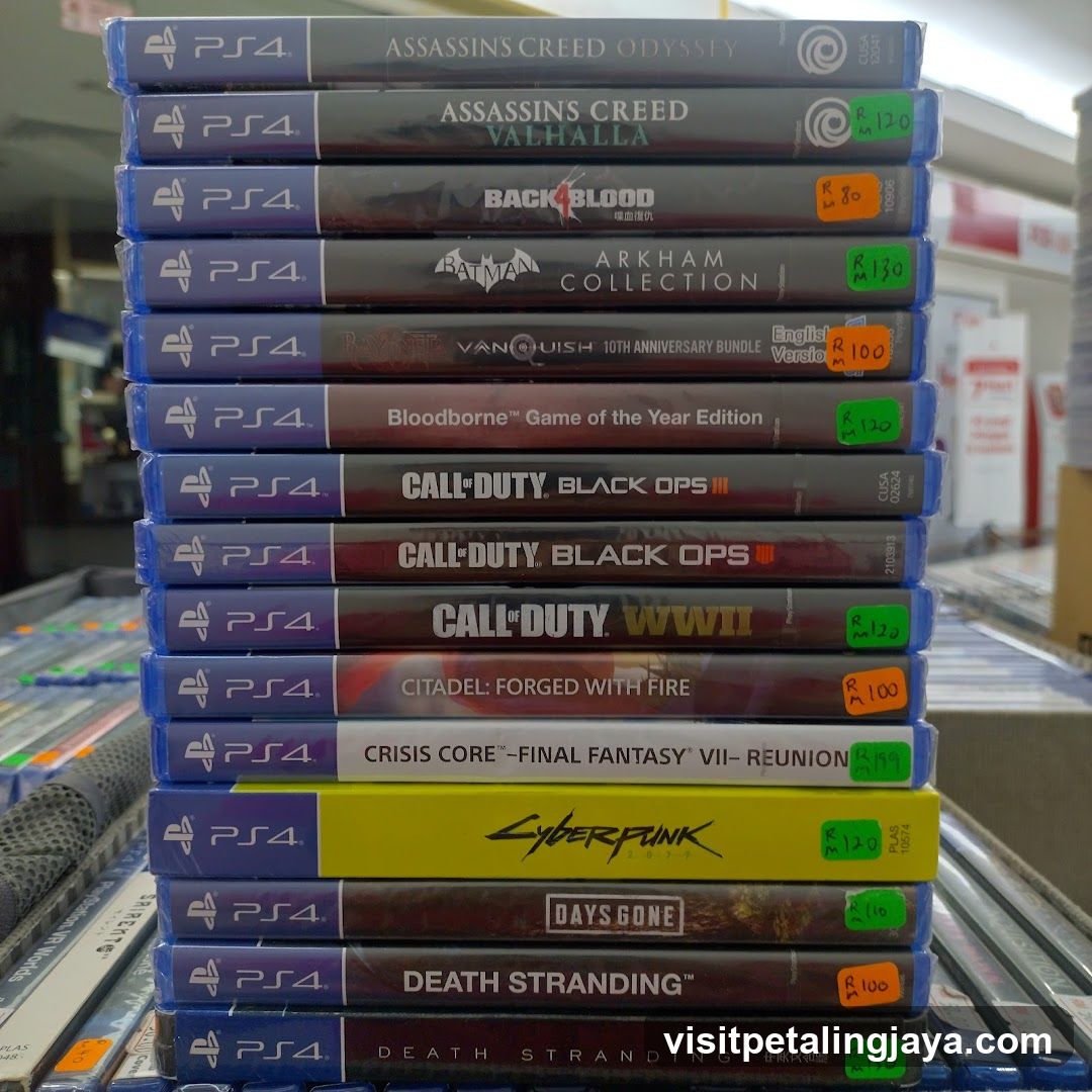 PS4 Game Stack