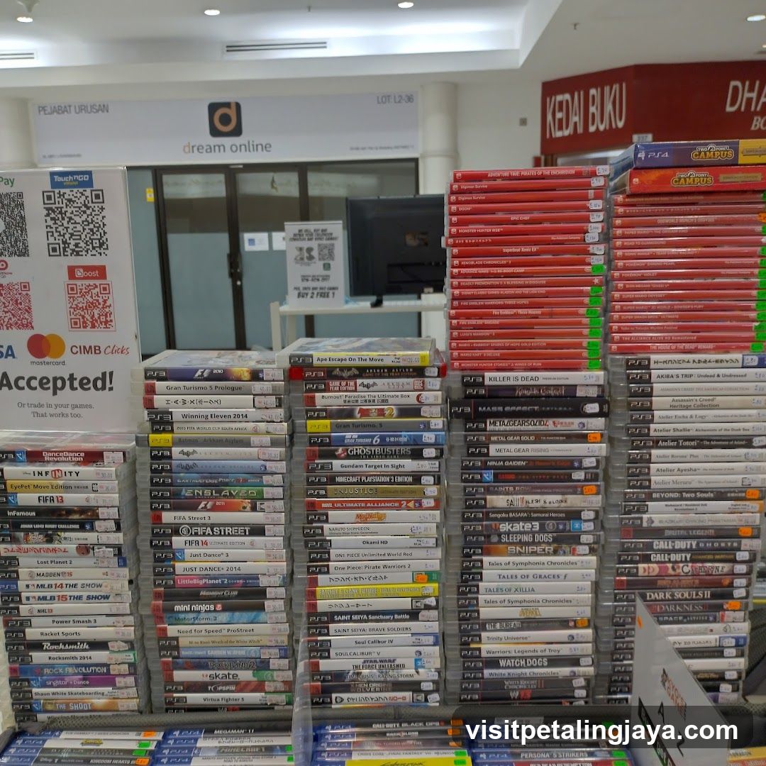 Video Game Store Interior