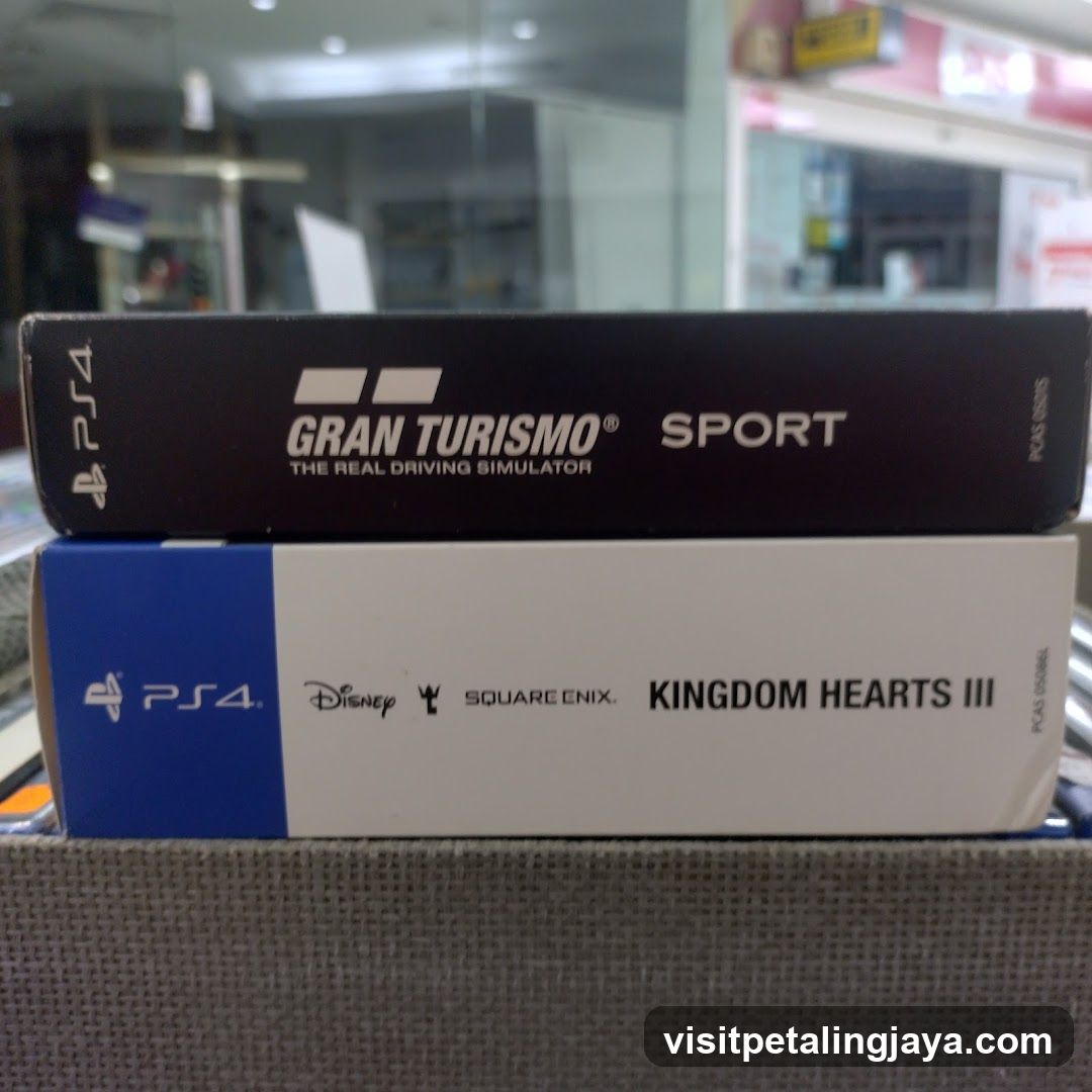 PS4 Game Boxes