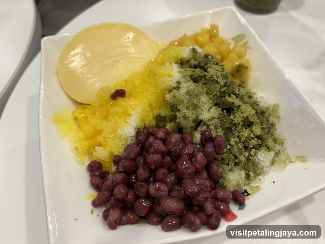 Dessert Bowl with Red Beans and Matcha