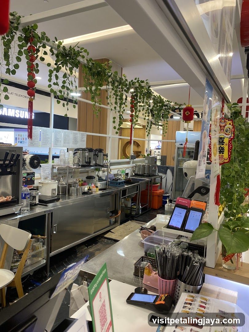 Beverage Shop Interior View