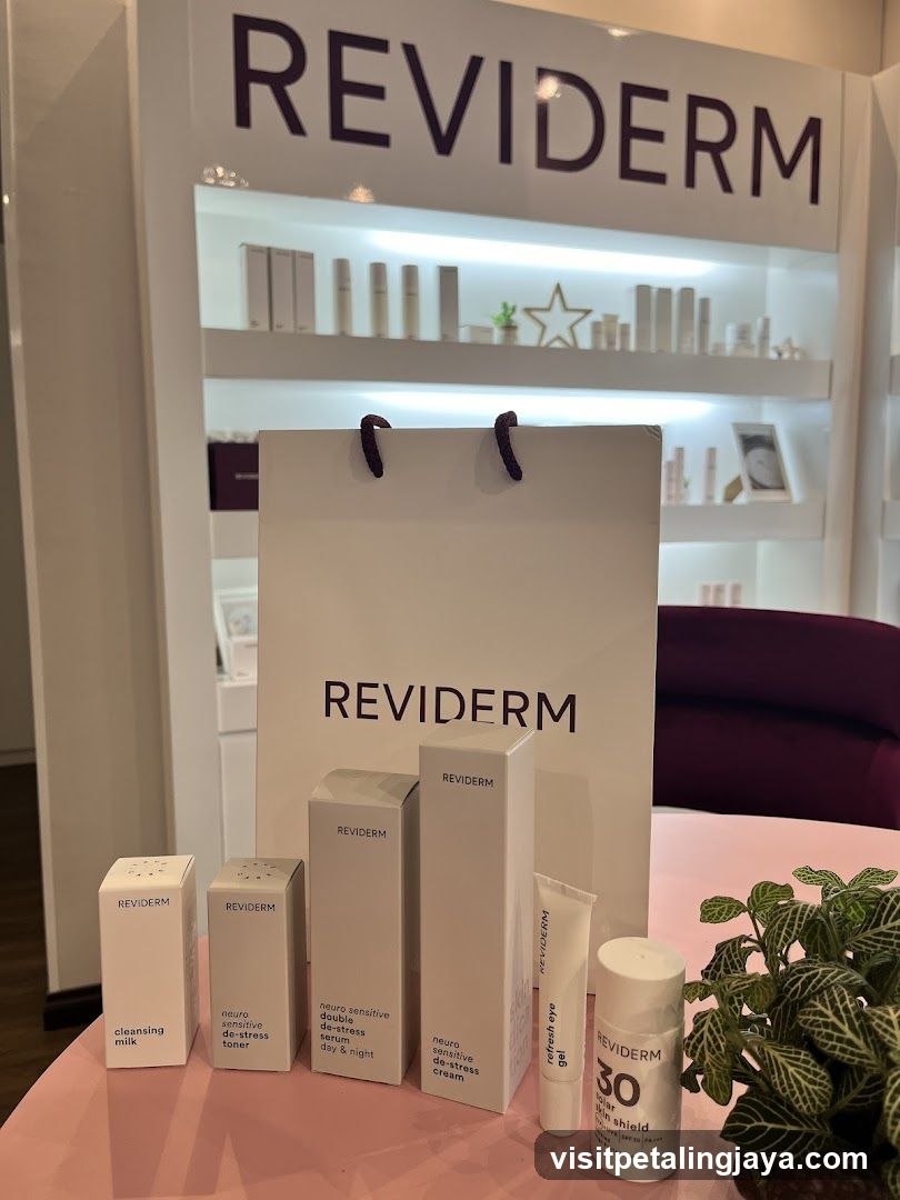 Reviderm Product Display