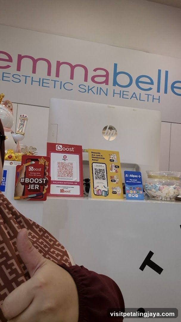 Emma Belle Aesthetic Skin Health Counter