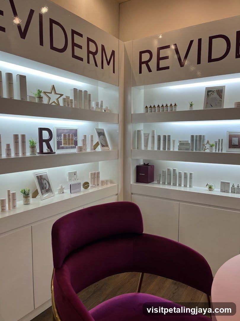 Reviderm Product Display