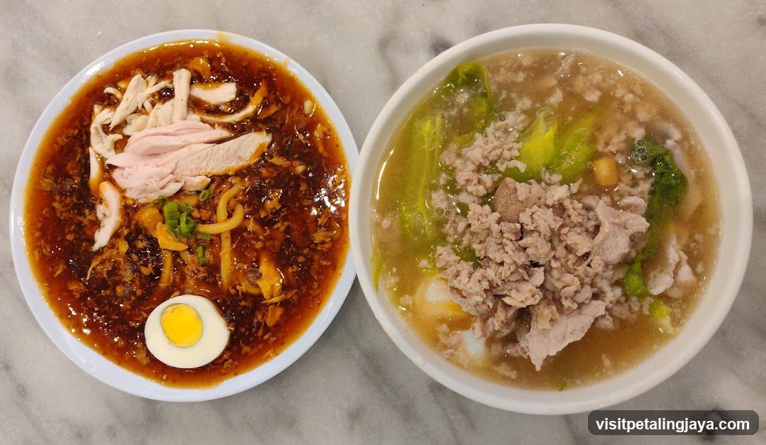 Two Bowls of Noodle Soup