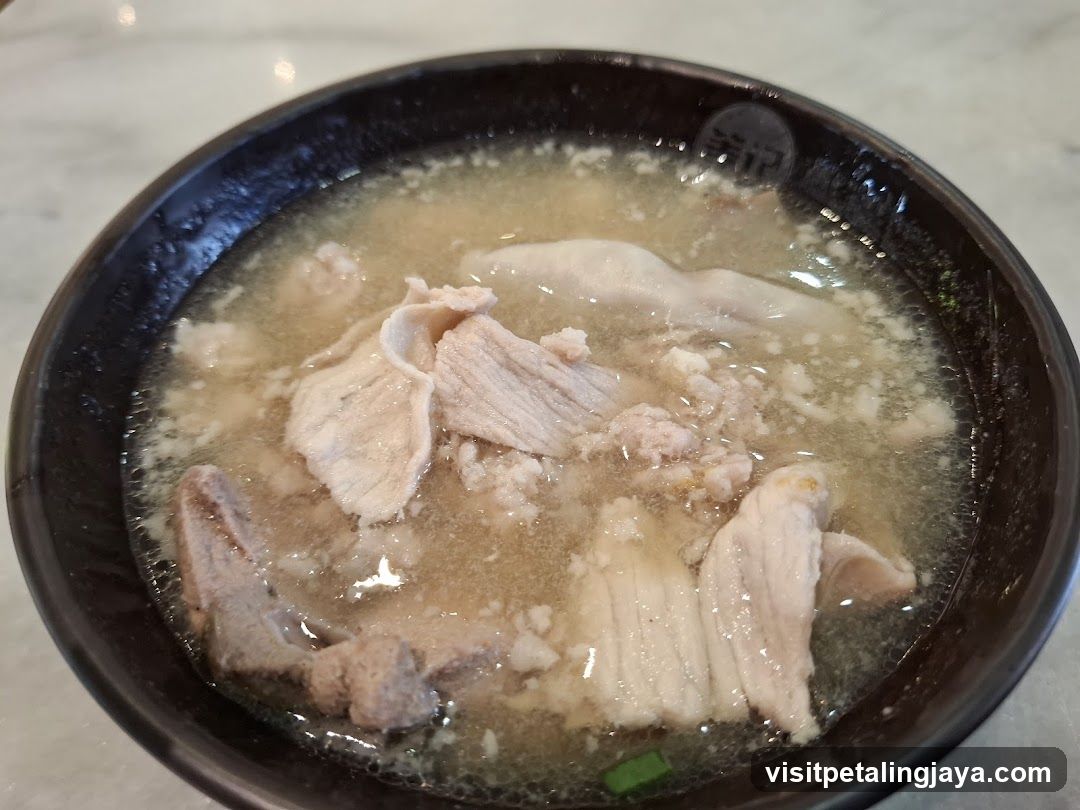 Bowl of Pork Soup
