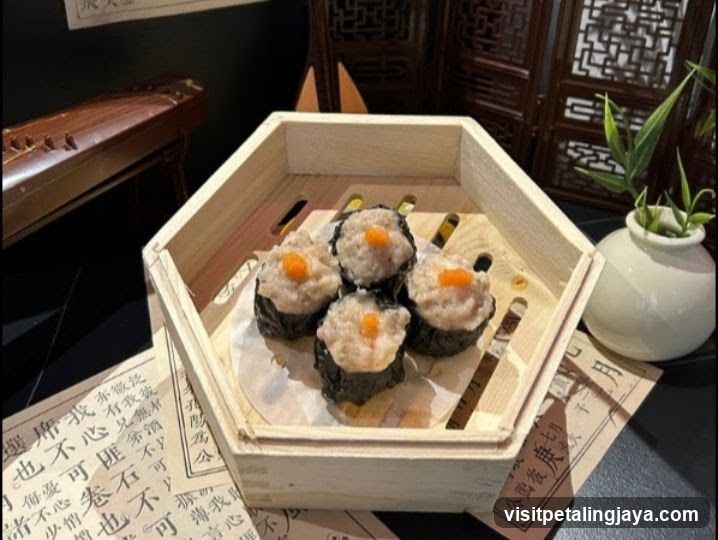 Sushi in wooden box