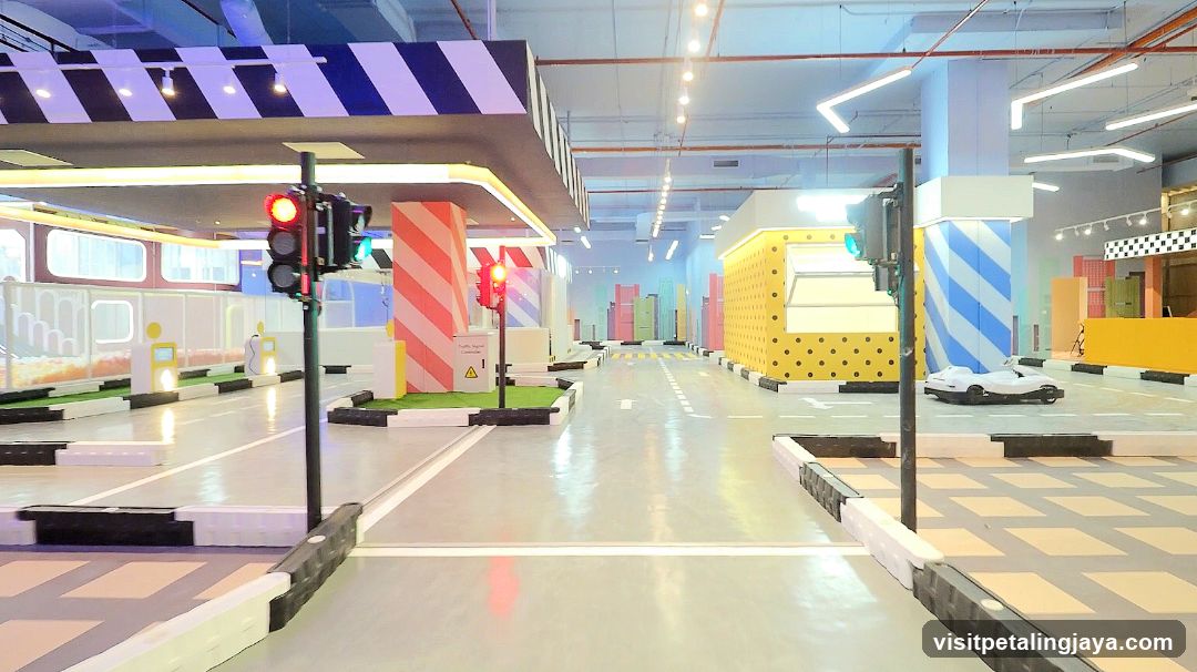 Playful Indoor City Scene
