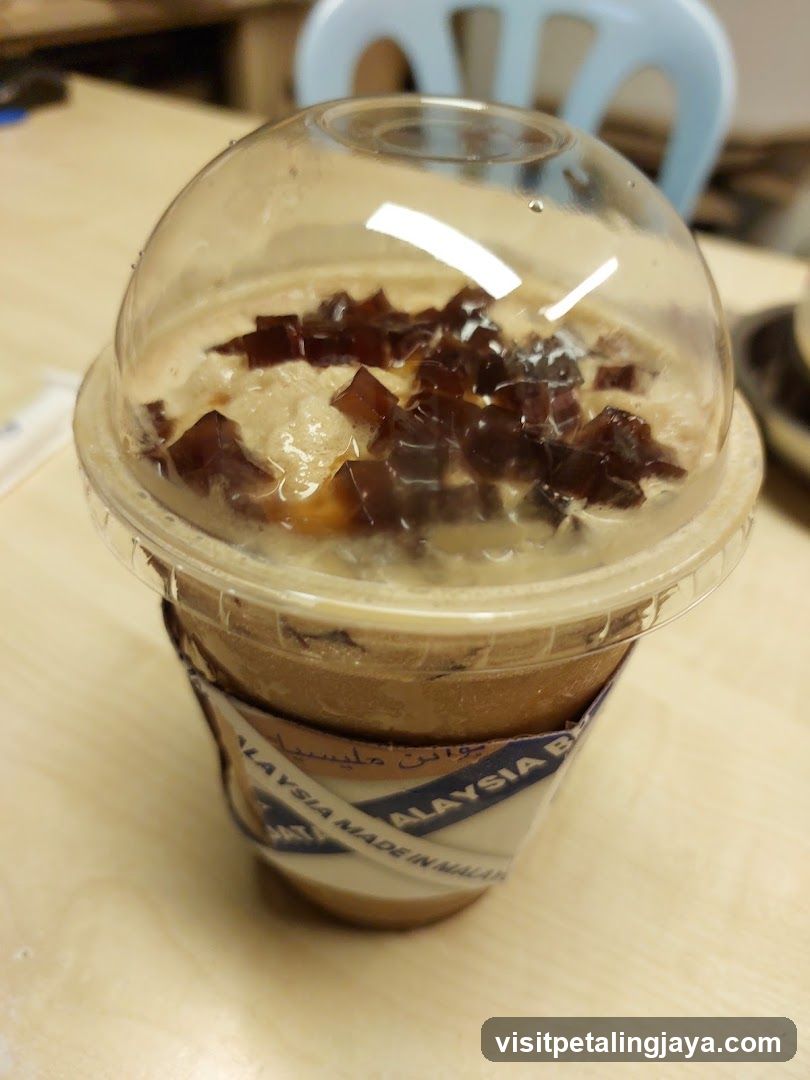 Boba Coffee with Jelly