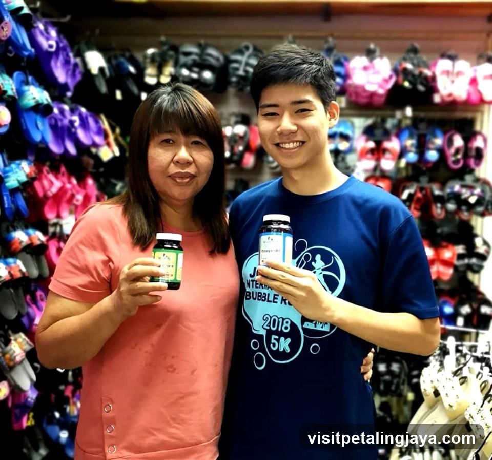 Shoe Store Interior with Product Display