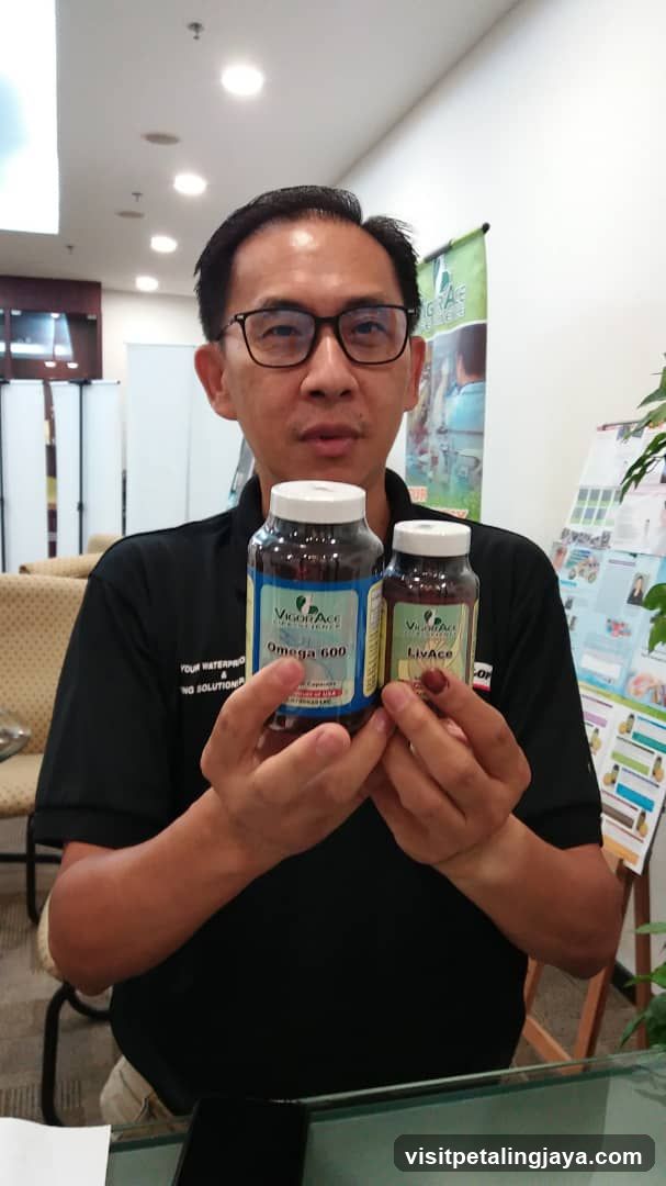 Health Supplement Display