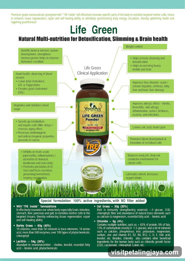 Life Green Infographic