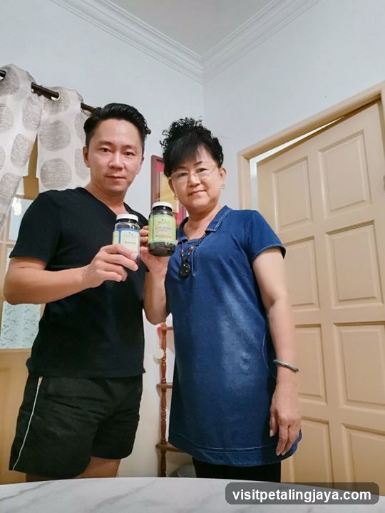 Two people holding jars indoors