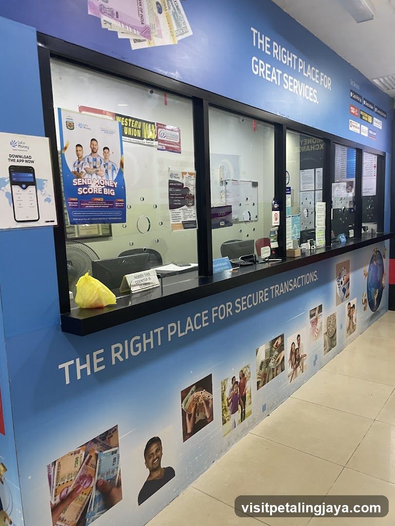 Service Counter Interior View