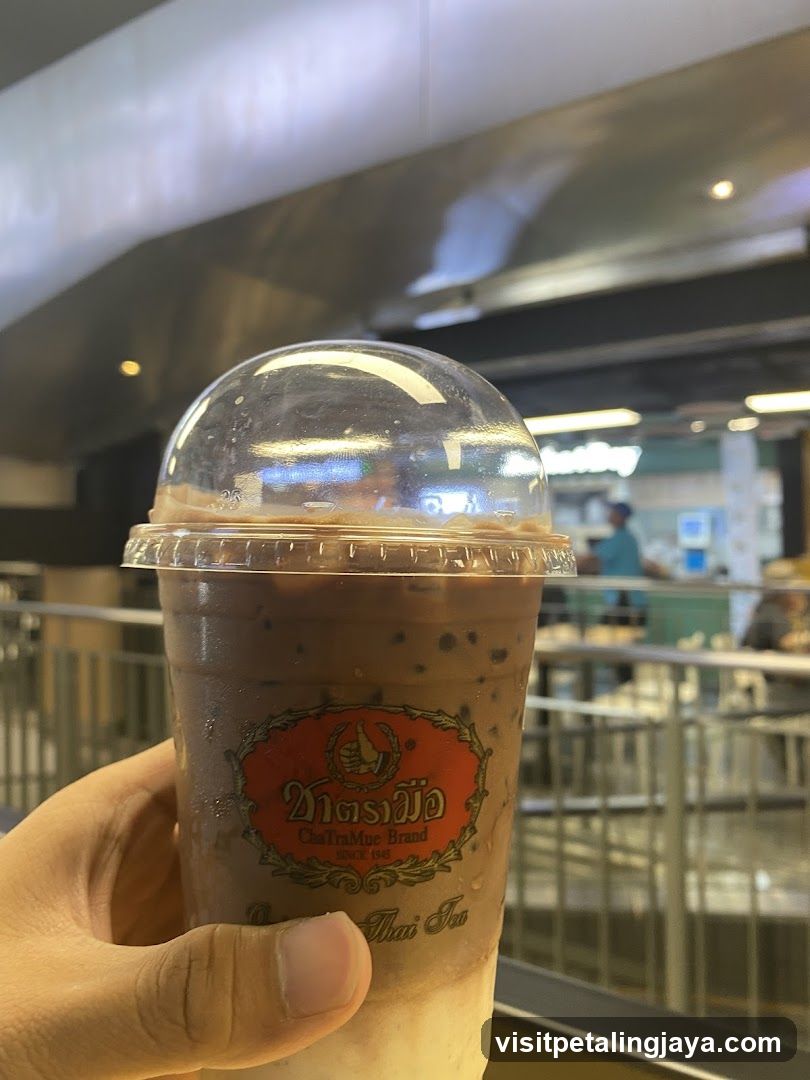 Iced Thai Tea Drink