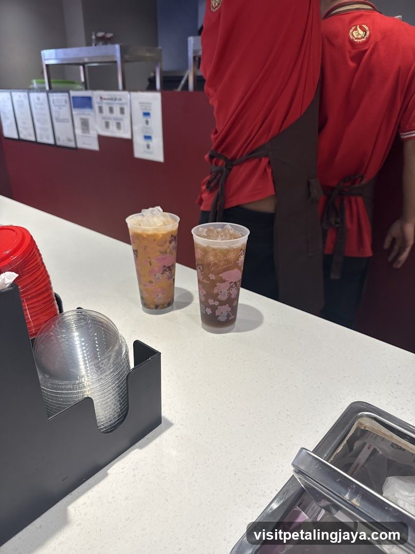 Boba Tea Counter View