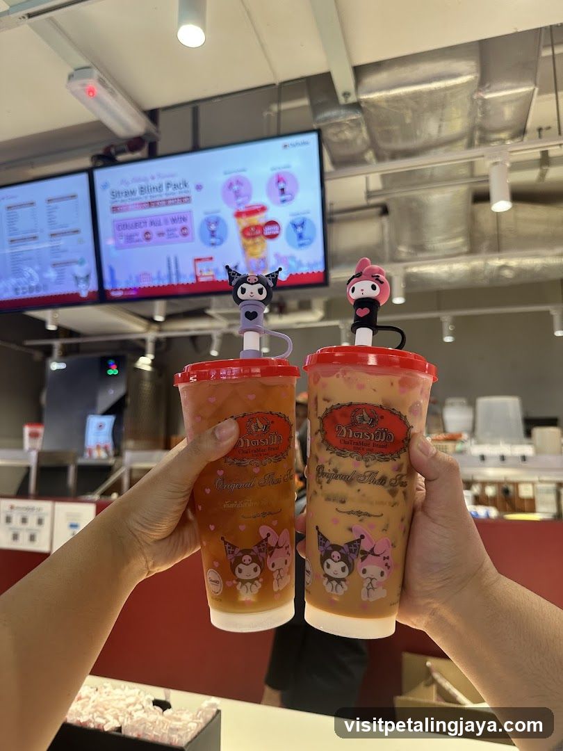 Boba Tea with Sanrio Characters