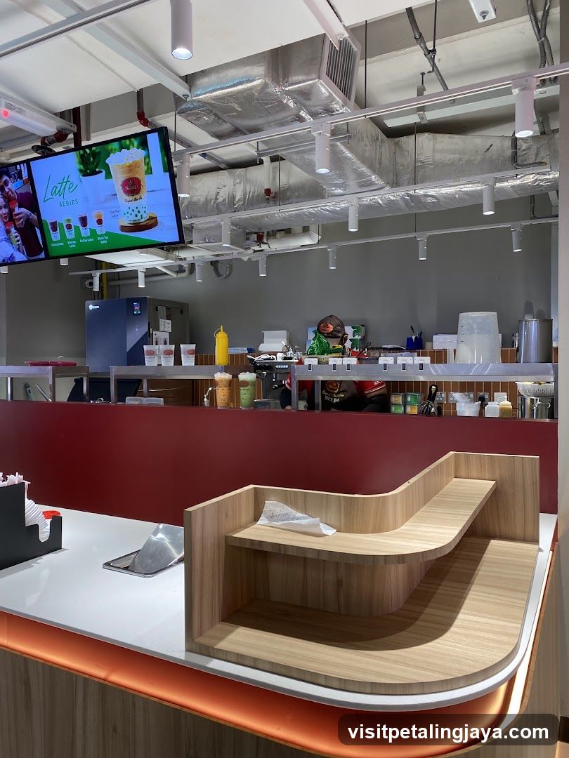 Boba Tea Shop Interior