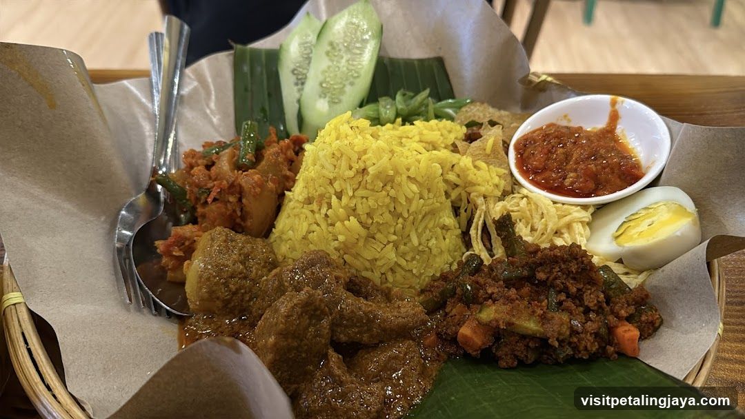 Nasi Lemak Plate