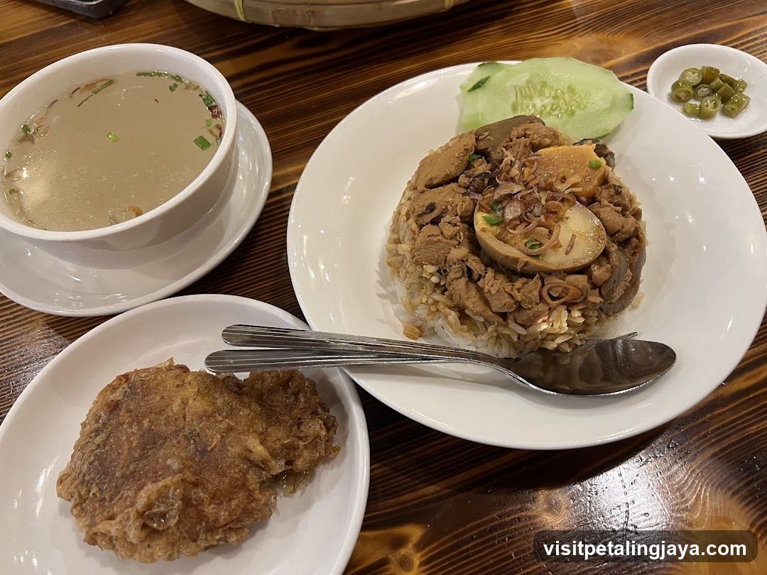 Rice Bowl Meal with Side Dishes