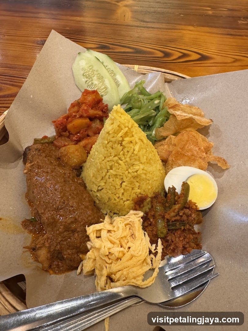 Nasi Lemak Plate