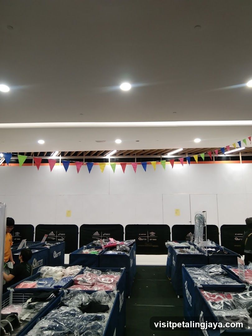 Indoor Market Stall Setup