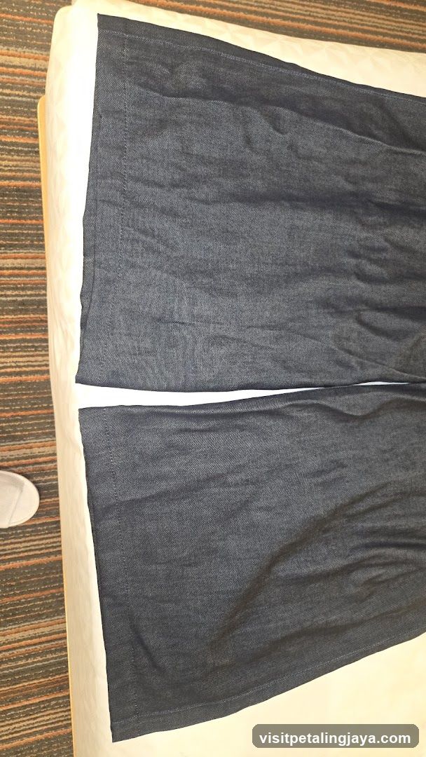Dark Fabric on Bed