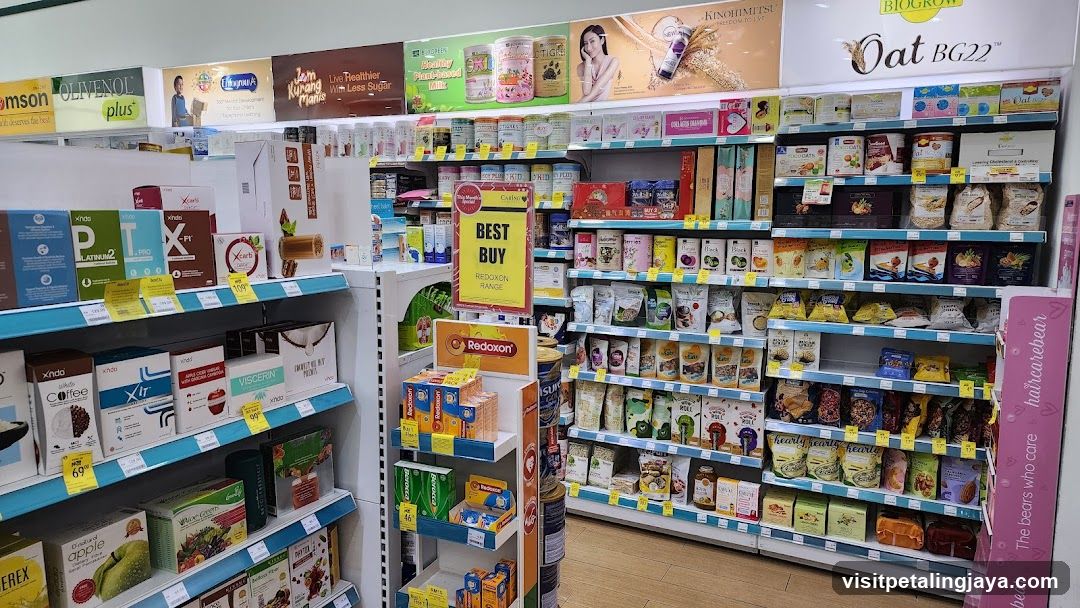 Grocery Store Interior Aisle