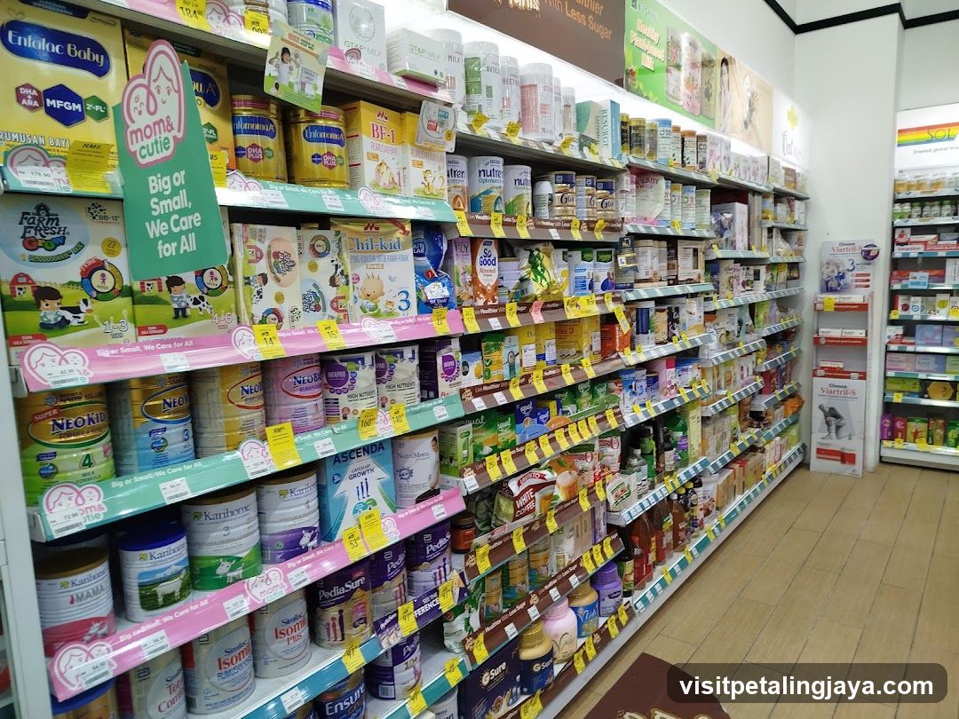 Baby Food and Supplement Aisle